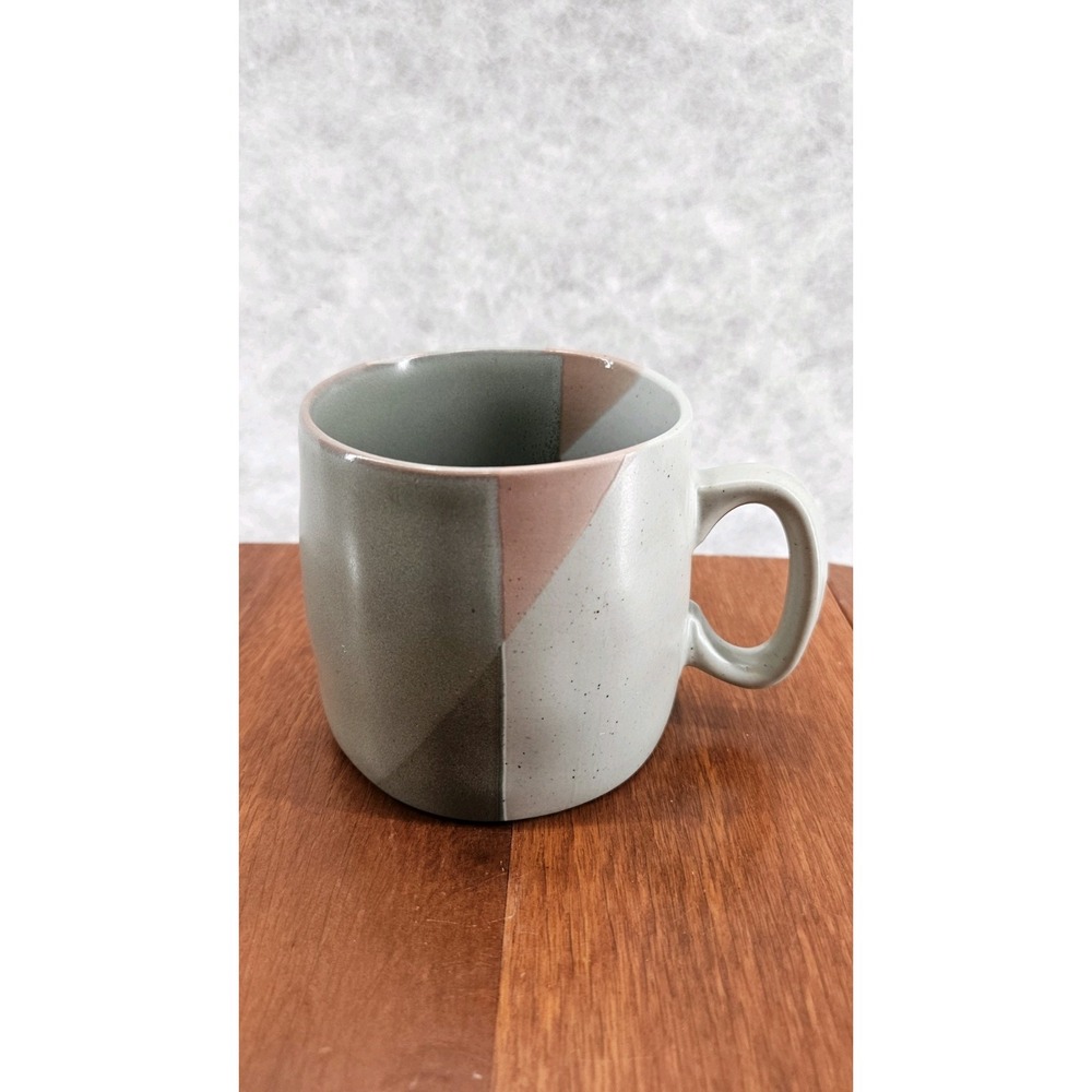 Hearth & Hand Magnolia Mug Geometric Art Neutral Earth Tones Stoneware